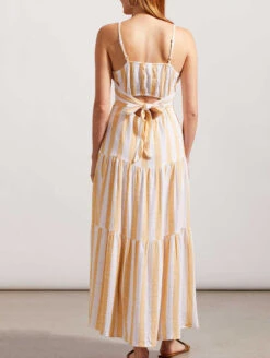 Tribal Tie Back Maxi Dress -FOREVER YOUR LINGERIE TribalTieBackMaxiDress7700O 4746Back