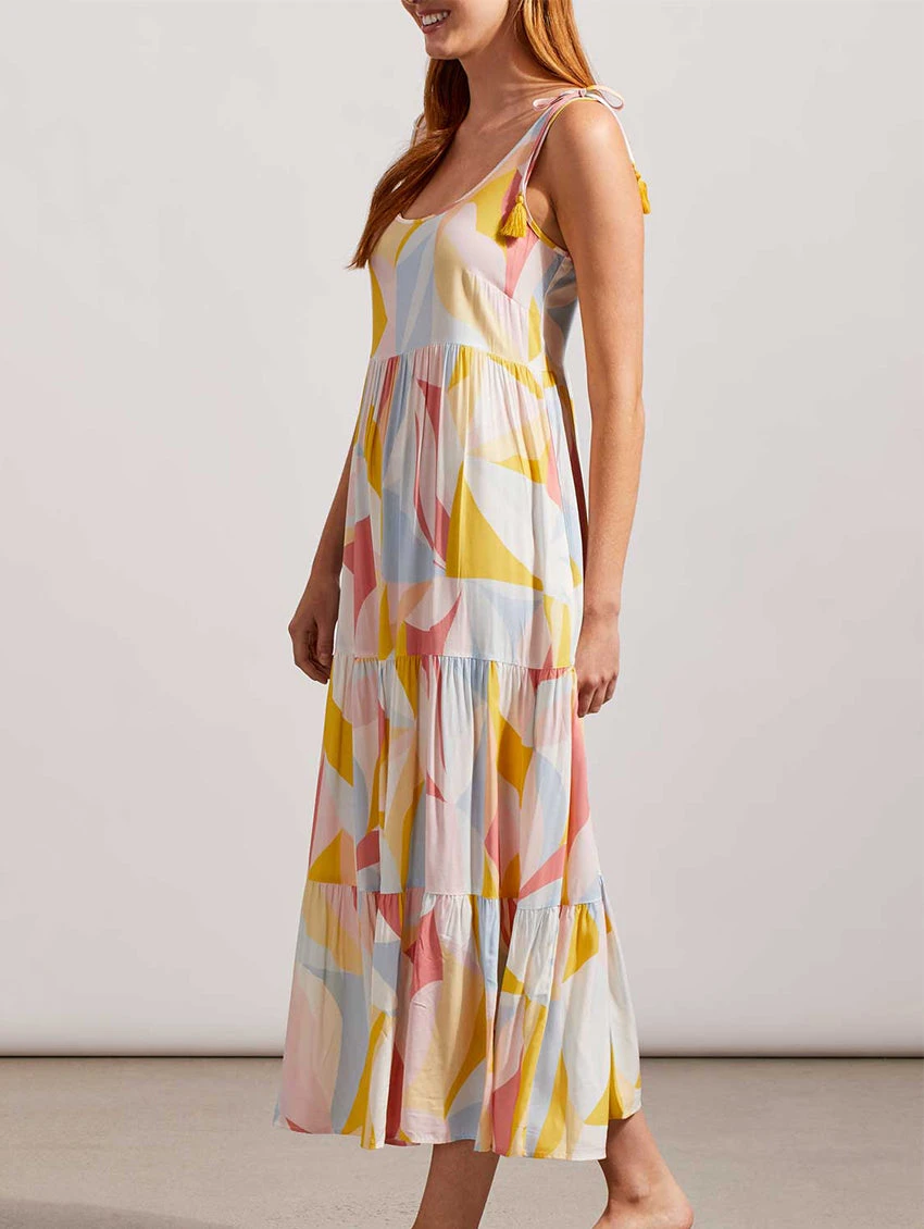 Tribal Tiered Maxi Dress 5 Tribal Tiered Maxi Dress - Image 3