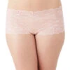 B.Tempt'd Inspired Eyelet Boyshorts 2 B.Tempt'd Inspired Eyelet Boyshorts -FOREVER YOUR LINGERIE btemptdInspiredEyeletBoyshortsRoseSmoke945219Front