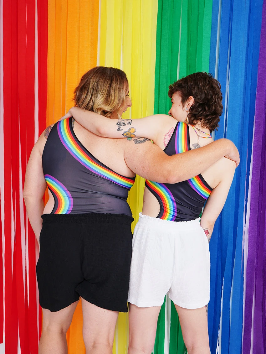 Mapale Asymmetrical Pride Bodysuit 11 Mapale Asymmetrical Pride Bodysuit - Image 9