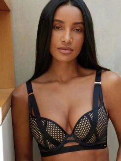 Gossard Pulse Mesh Longline Plunge Bra 15 Gossard Pulse Mesh Longline Plunge Bra -FOREVER YOUR LINGERIE gossardpulsemeshlonglineplungebra