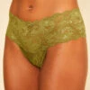 Cosabella Never Say Never Thong 2 Cosabella Never Say Never Thong -FOREVER YOUR LINGERIE never0343aloefront